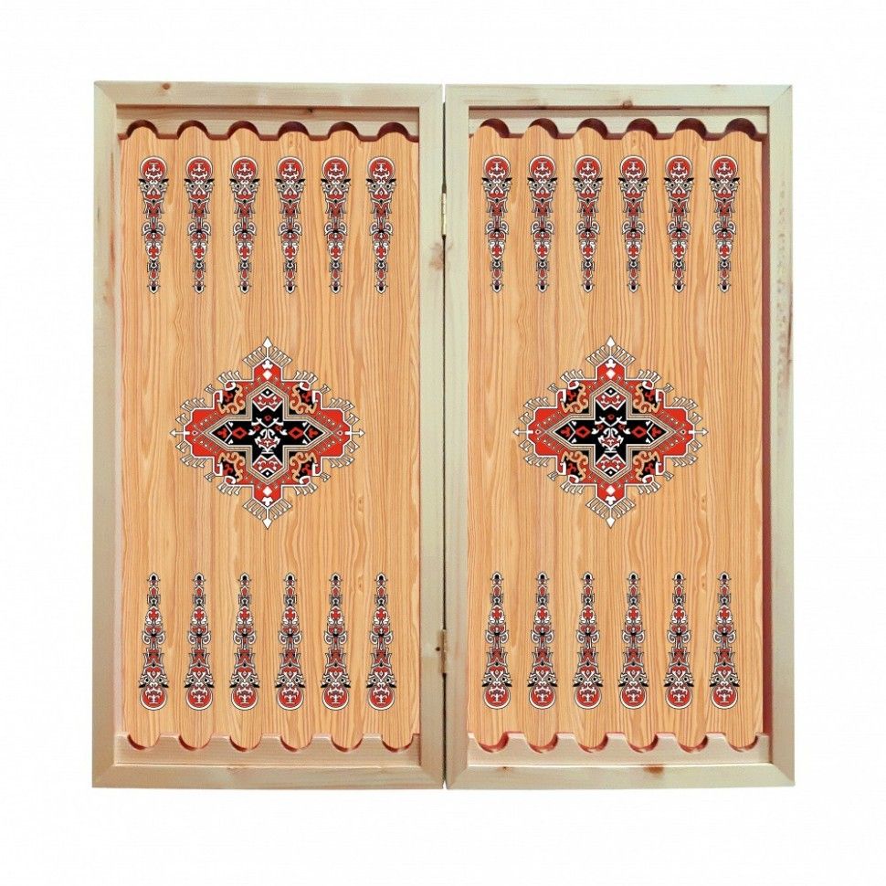 Нарды + Шашки Сирия Шейхи средние (Россия, дерево, 50 см), Partida