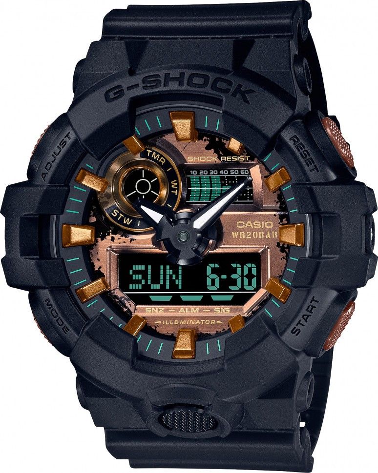 Наручные часы casio   ga-700rc-1a