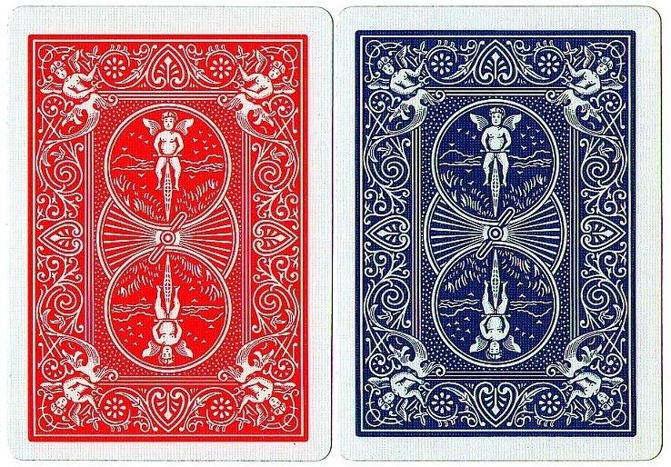 Карты "Bicycle Double Back Red/Blue"