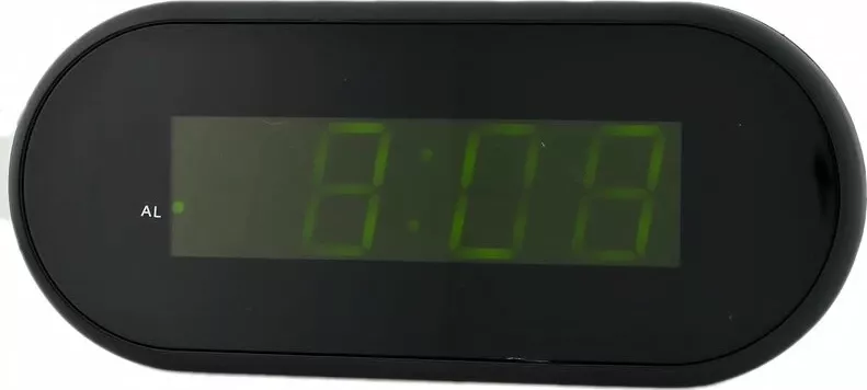 Сетевые часы vst715-2 220В зел.цифры+usb кабель (без адаптера)