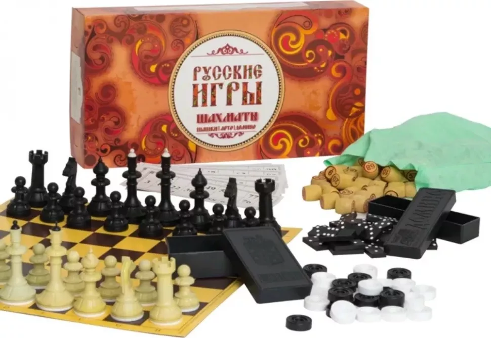 Набор "Русские Игры" 4 В 1