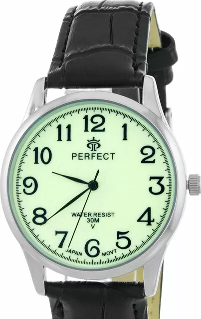 Наручные часы perfect c421-08 корп-хр циф-свет черн-ремень