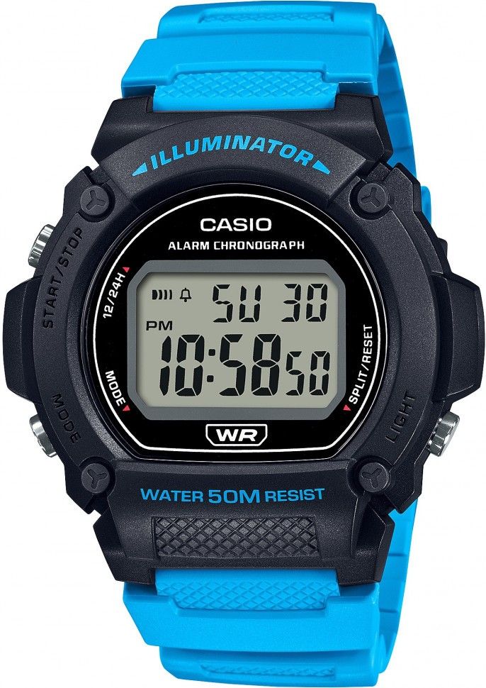 Наручные часы casio   w-219h-2a2