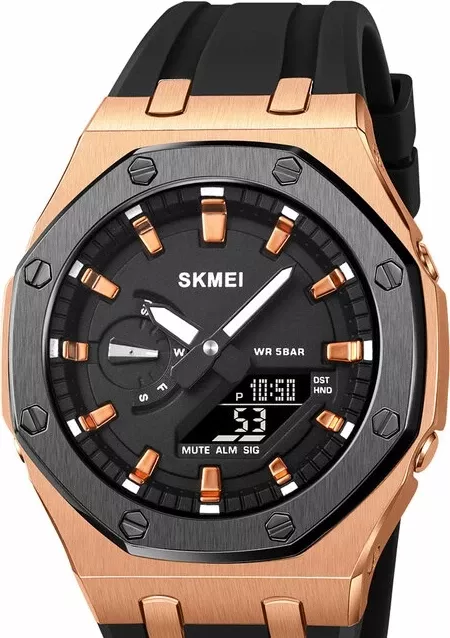 Наручные часы skmei 2243rgbk rose gold/-black