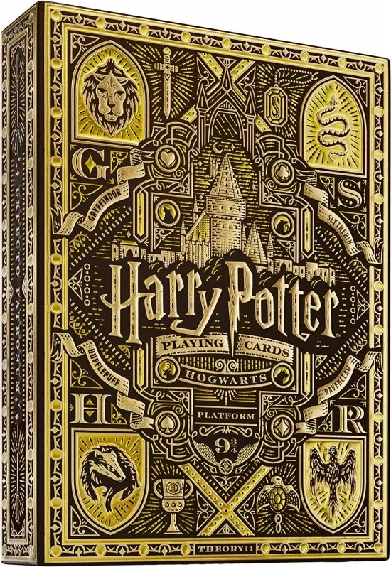 Карты "Theory11 Harry Potter Deck - Yellow (Hufflepuff)"