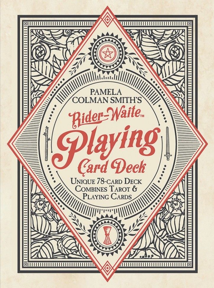 Карты Таро "Rider Waite Playing Card Deck" US Games / Колода Карт Райдера-Уэйта для покера