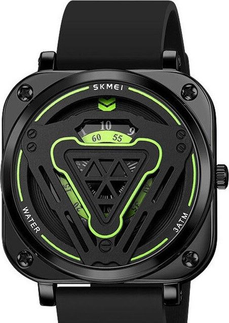 Наручные часы skmei 2107bkgn black/green