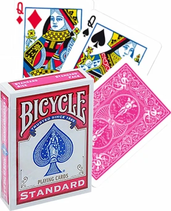 Карты "Bicycle Fuchsia Standard Index"
