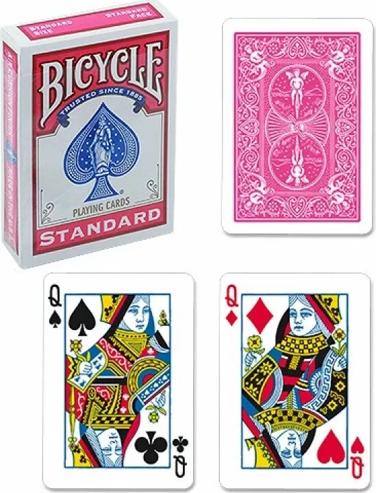 Карты "Bicycle Fuchsia Standard Index"