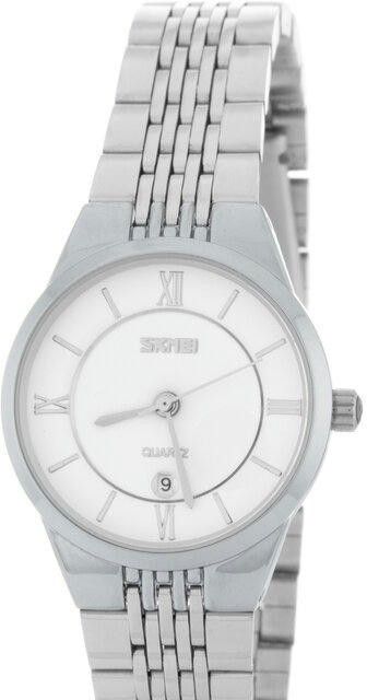 Наручные часы skmei 9139wtsi-s white/silver lady