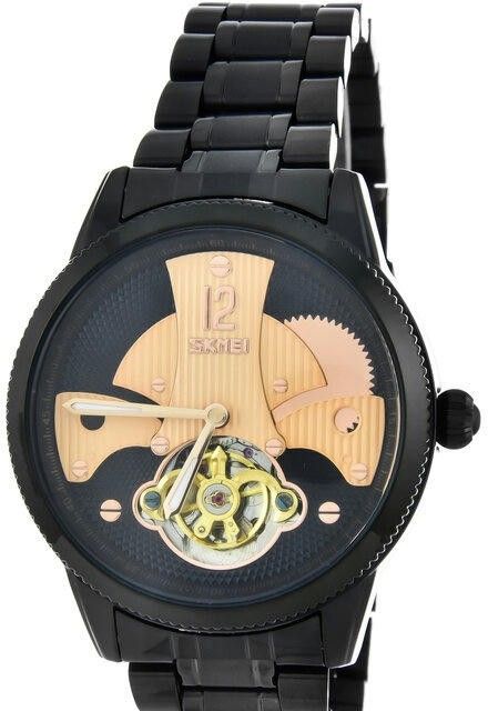 Наручные часы skmei 9205bkrg black/rose gold
