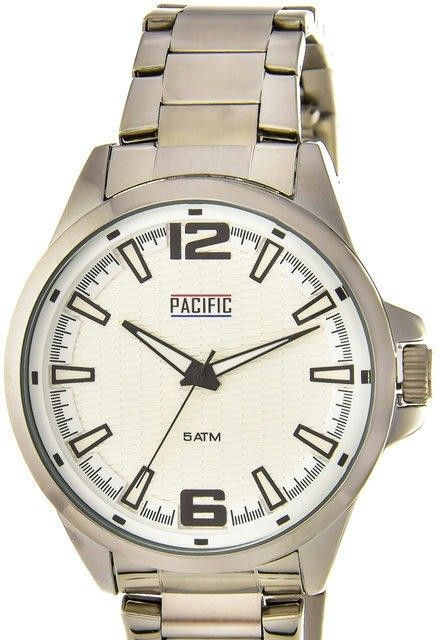 Наручные часы pacific x0066 корп-хром циф-бел об.бел браслет