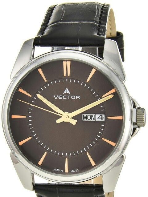 Наручные часы vector vc8-072513 коричневый