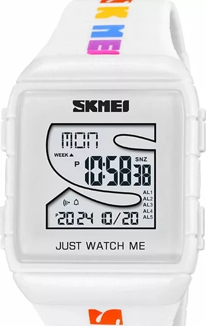 Наручные часы skmei 2055wtwt white/white