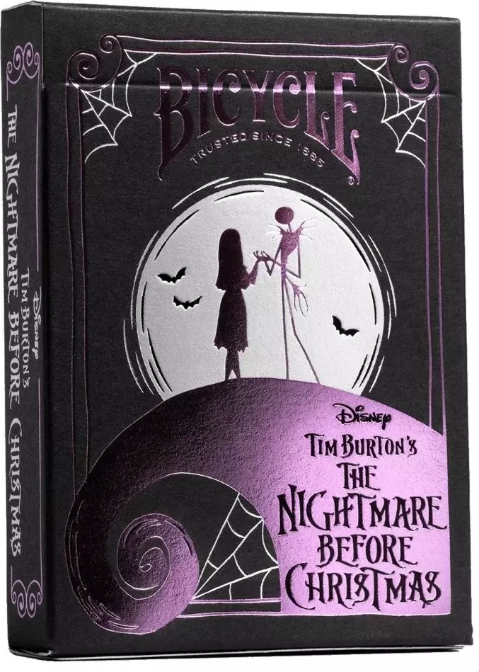 Карты "Bicycle Disney Nightmare B4 Xmas Standard Index"