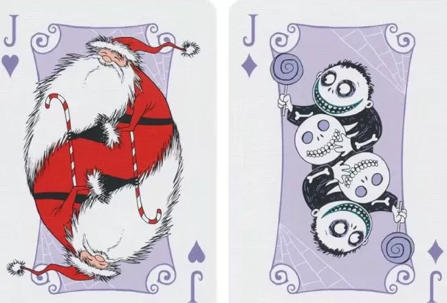 Карты "Bicycle Disney Nightmare B4 Xmas Standard Index"