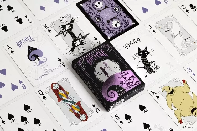Карты "Bicycle Disney Nightmare B4 Xmas Standard Index"
