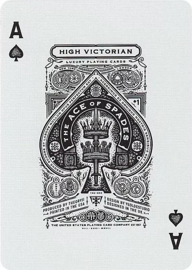 Карты "High Victorian green"