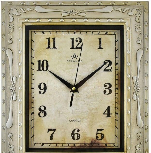 Настенные часы atlantis tld-35008С gold