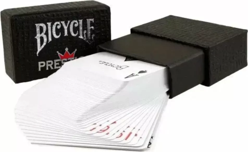 Bicycle Prestige 100% plastic Standard Premium box red / Байсикл Престиж 100% пластик стандарт Прем