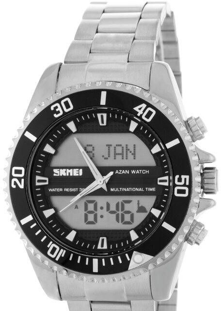 Наручные часы skmei 1896sibk silver/black