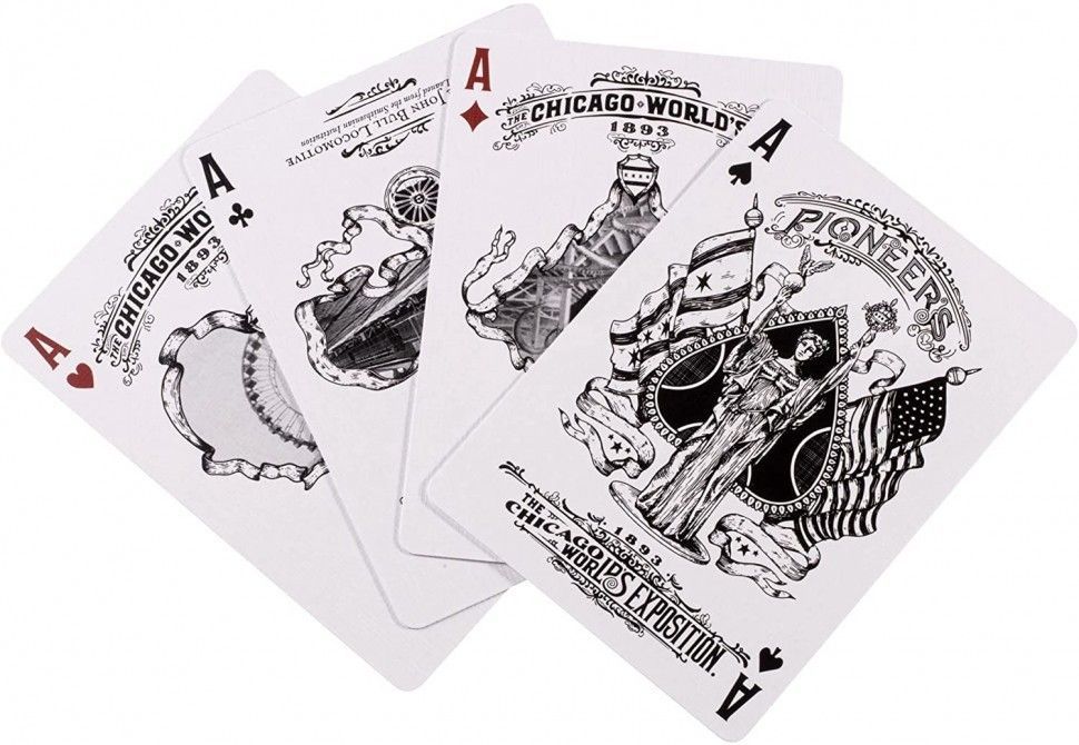 Карты "Ellusionist Pioners red"