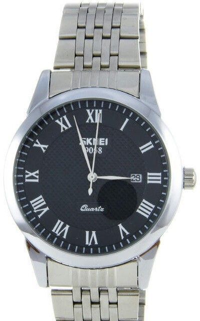 Skmei 9058sbk-b black(man) stainless steel