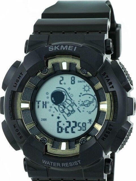 Skmei 2035BKBKWT black/black-white