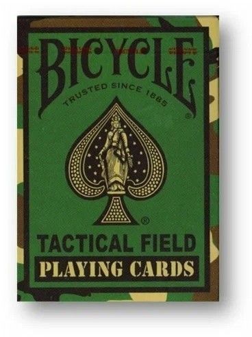 Карты "Bicycle Tactical Field green"