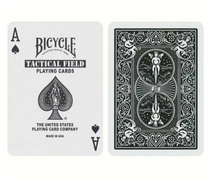 Карты "Bicycle Tactical Field green"