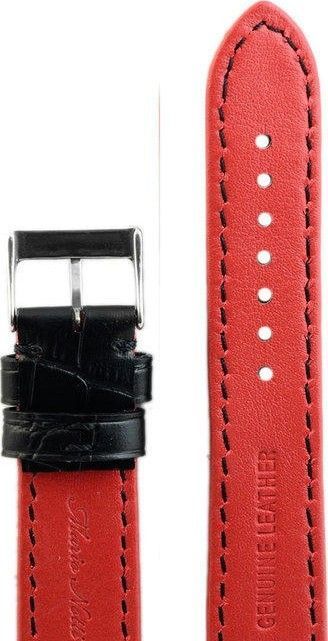 Ремешки mario notti s-06, 20 р-р, nero+red