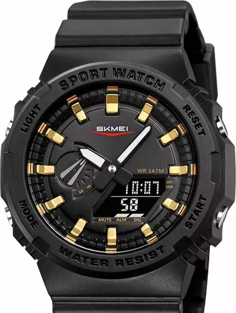 Наручные часы skmei 2351bkgd black/gold