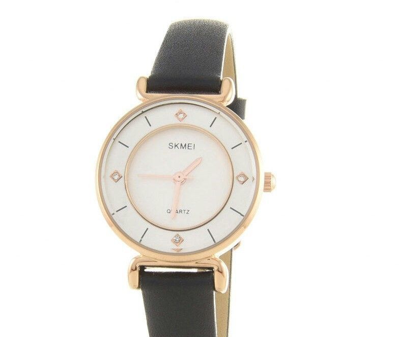 Skmei 1330LRG rose gold - leather