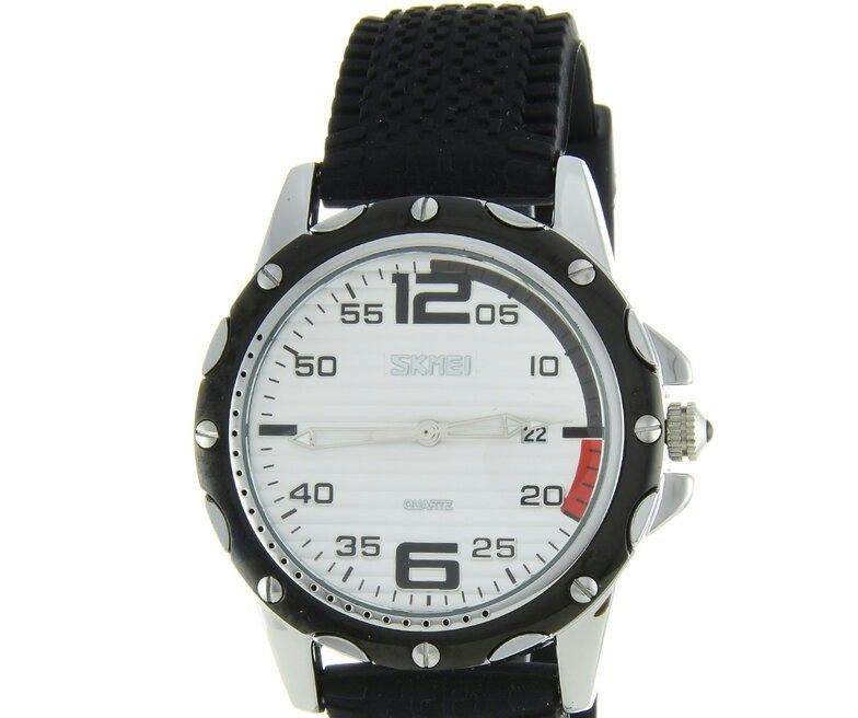 Наручные часы skmei 0992pwtbk white/black silicone