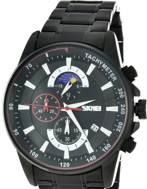 Наручные часы skmei 9250bkbk black/black