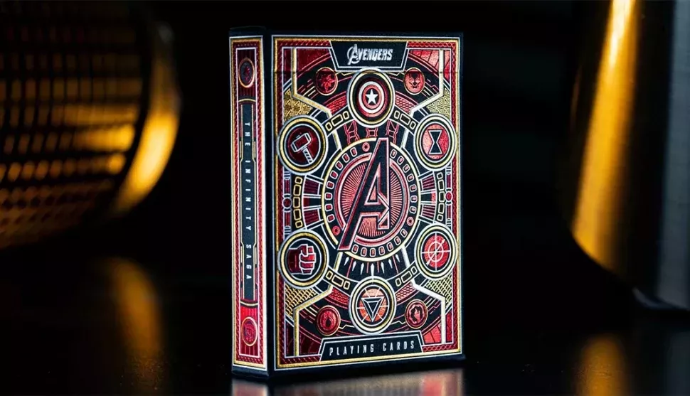 Карты "Theory11 Avengers Red Edition"