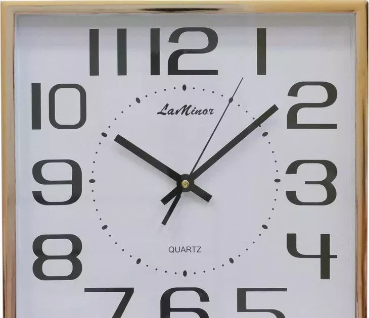 Настенные часы la minor 7391-a золото