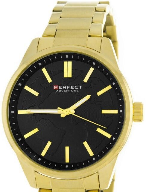 Наручные часы perfect m106-5 корп-желт циф-чер брас