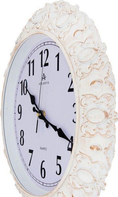 Настенные часы atlantis tld-35195a white