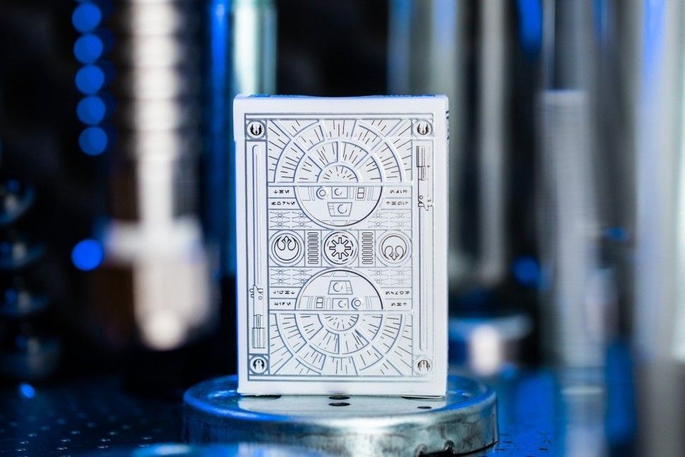 Карты "Theory11 Star Wars Playing Cards - Silver Special Edition - the Light Side"