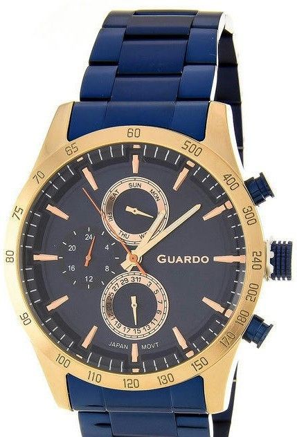 Наручные часы guardo 11675-4 тёмно-синий
