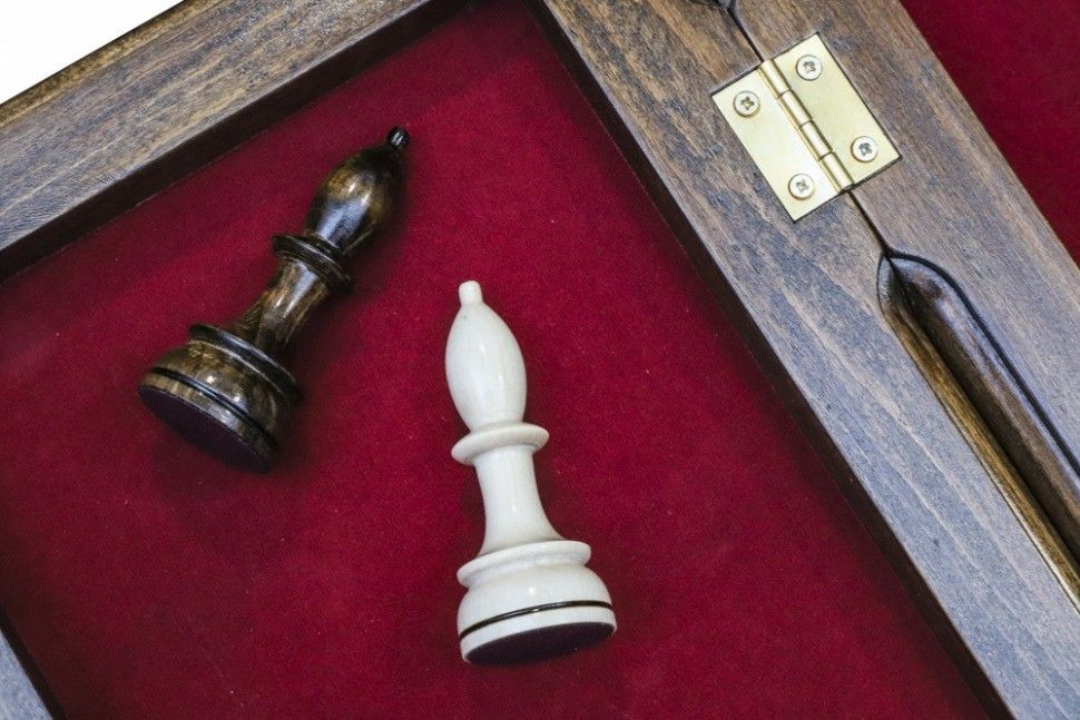 Шахматы Турнирные-2 инкрустация 40, AZ107, Zeynalyan