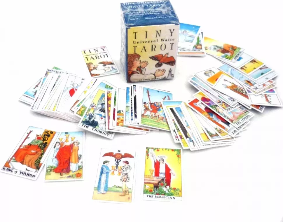 Карты Таро "Tiny Universal Waite Tarot Deck" US Games / Универсальное Таро Уайта