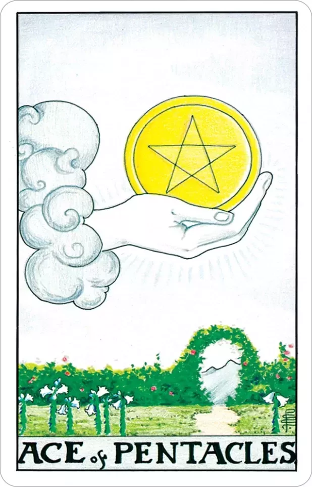 Карты Таро "Tiny Universal Waite Tarot Deck" US Games / Универсальное Таро Уайта