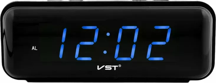 Сетевые часы vst738-5 220В син.циф+usb каб (без адапт)