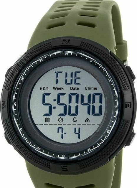 Skmei 2070AGWT army green-white