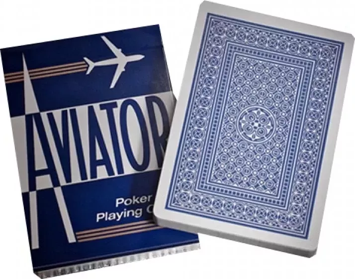 Карты "Aviator Standard Index blue"
