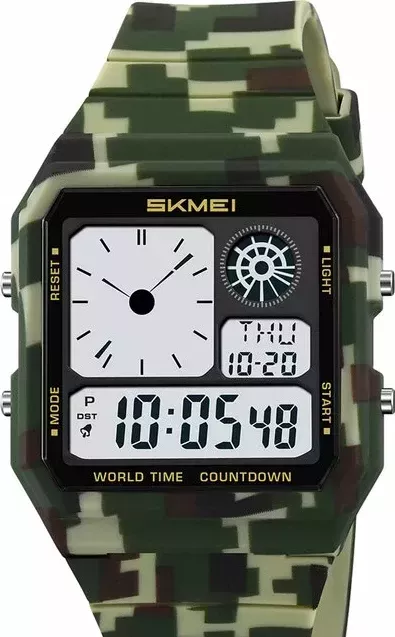 Наручные часы skmei 2347cmgn army green camo