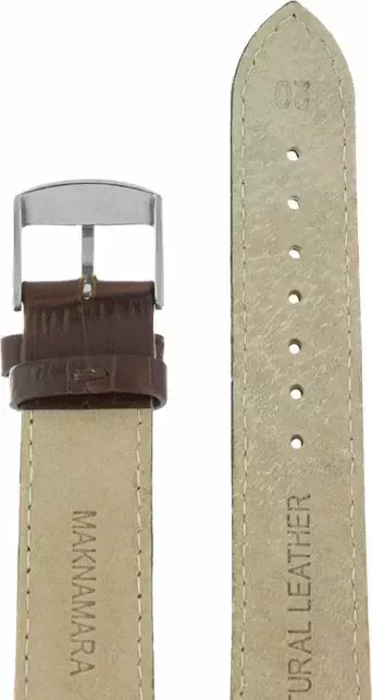 Ремешки maknamara 20 мм croco т.кор xl