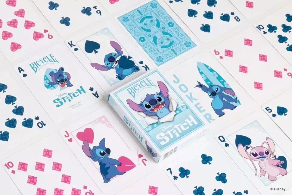 Карты "Bicycle Disney Stitch Standard Index"